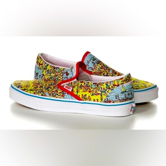 Vans Shoes - Vans x Where's Waldo Slip-On Shoes Unisex 🌟